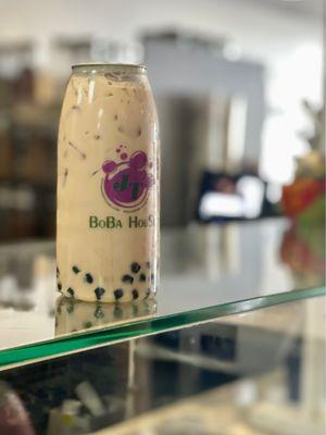 Milk tea with tapioca boba