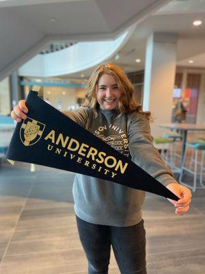 Anderson University Pennant