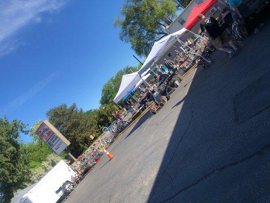 Vintage bicycle swap meet 2021