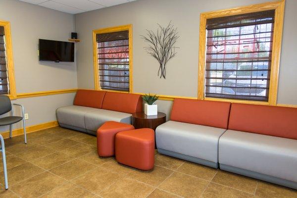 Berardi Dentistry's updated waiting room