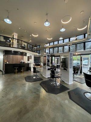 Beautiful hair salon