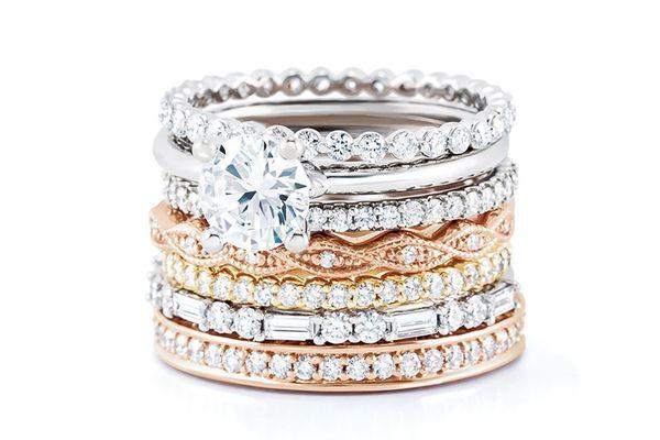 Fine Sterling Silver and Gold stackable rings. Made to order personalized custom made rings that will last forever.