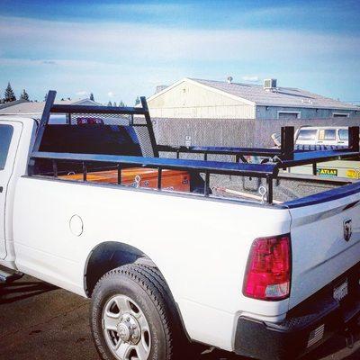 Custom truck racks