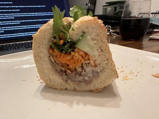 B1. Banh Mi Thit Nguoi with extra pate