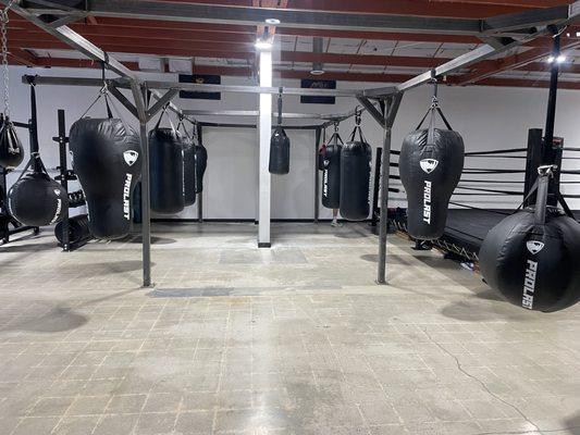 Boxing Training Workout Area