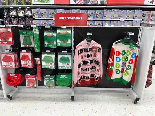 Xmas ugly sweaters and tutu