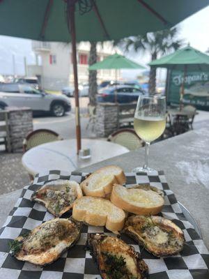 Charbroiled Oysters