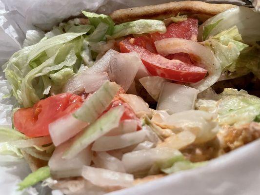 Chicken gyro