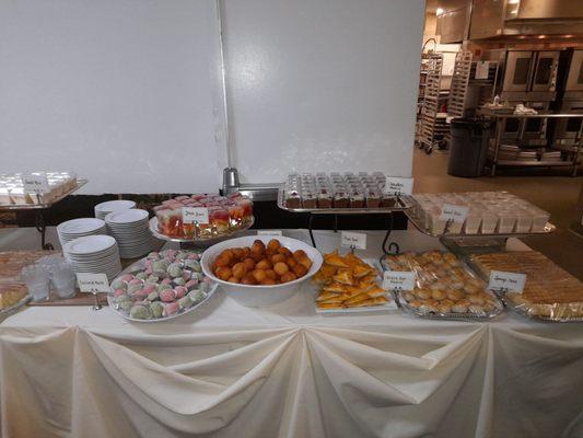 Desserts for a Wedding!! Was so deli