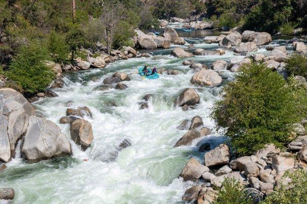 Remote canyon of the Tuolumne River