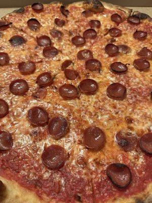 Pepperoni pizza