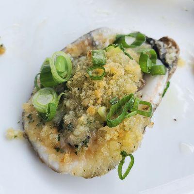 Yummy baked Garlic Parmesan Oyster