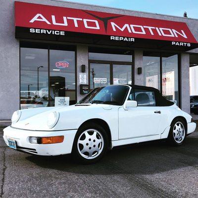 A modern-day classic: the 964 Porsche 911 Carrera Cabriolet.