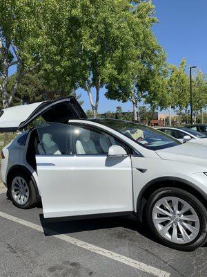 Delivery day Tesla Model X