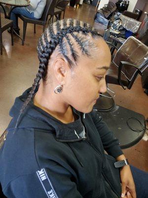 Beverly is AMAZING with her many different braid styles!!!