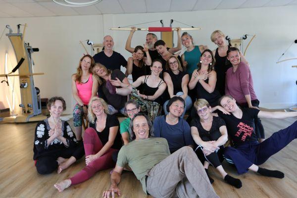 Workshop for GYROTONIC trainers at PIVOT in June 2019