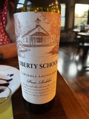 Cabernet Sauvignon - Liberty School (Paso Robles, CA)