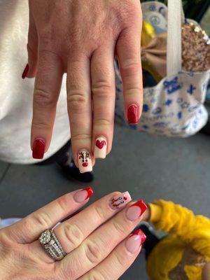 Matching nails