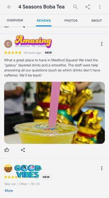 4 Seasons Boba Tea - Medford