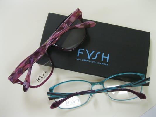 We are privileged to be one of the select few offices in Southern California to carry the FYSH UK designer collection.