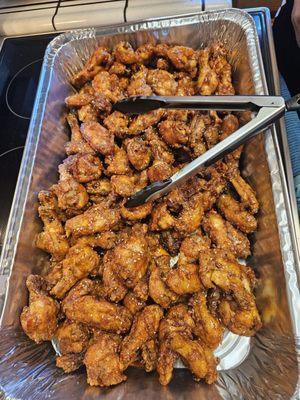 Soy Garlic Chicken Wings