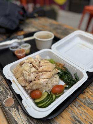 Poached Chicken Rice - Large - @rayz