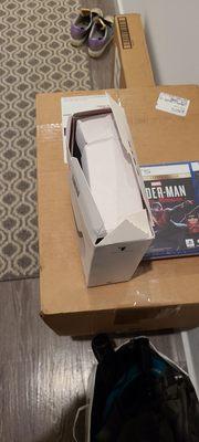 Ps5 controller box came damaged and already opened upon arrival