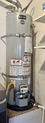 Water Heater Installed