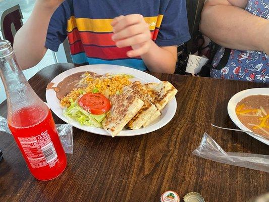 Steak quesadillas!