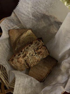 Afghani bread, good on it's own and a great way to sop up sauces