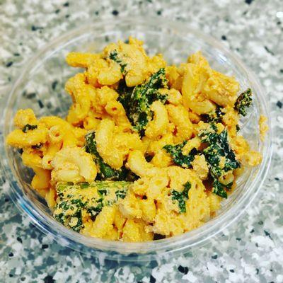 Vegan MacNcheese Bowl. A healthy twist on a Southern classic