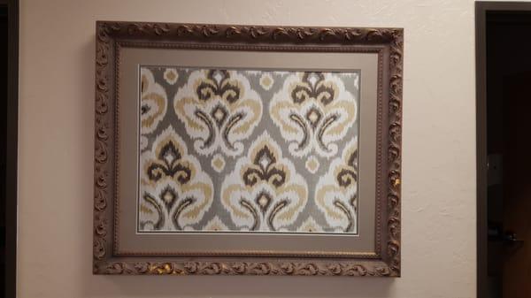 Love this. So beautiful  what a neat way to upgrade an existing frame