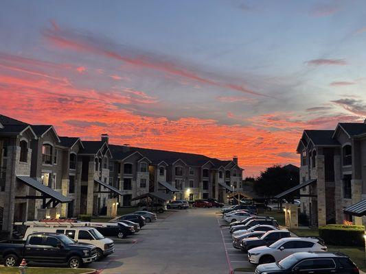 Insanely beautiful sunsets in Northlake Dry Creek Ranch