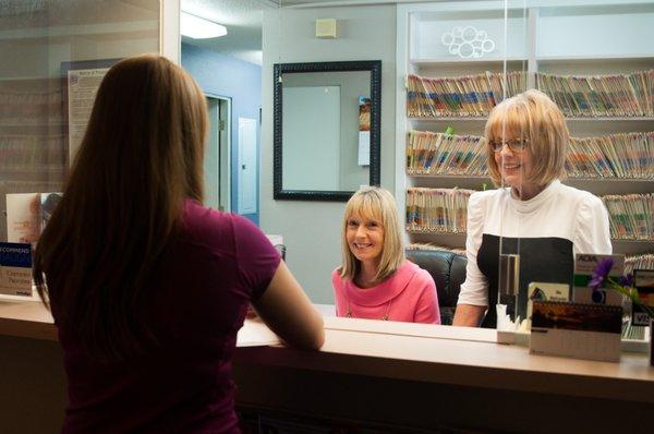 Our office coordinators, Candy and Sue.