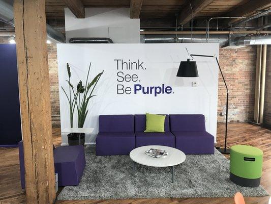 Think, See, Be Purple!