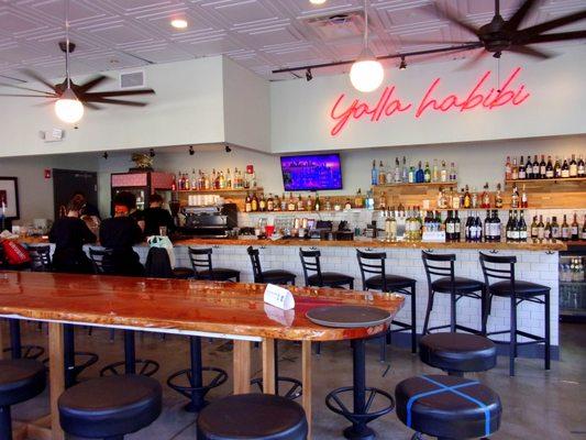 Indoor bar & common table