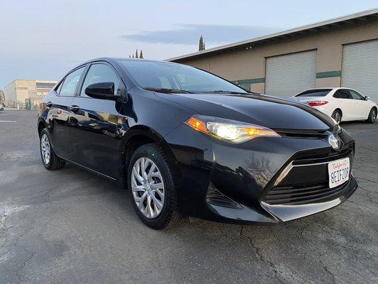 2019 Toyota Corolla Le On sale for 18,999 plus fees. Financing available for everyone. Call us at 559-900-7511