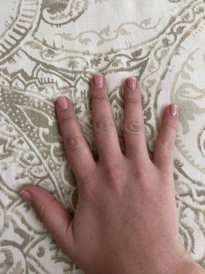 Right hand Color: OPI put it in neutral