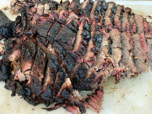 Brisket Bark & a good Smoke Ring