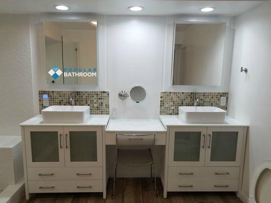 Popular Bathroom Toluca Lake Bathroom Remodeling - Clean Spa Look