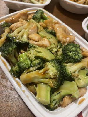 Chicken and Broccoli