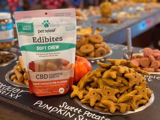 Edibites are intended to promote relaxation, calmness & digestion support for your dog!