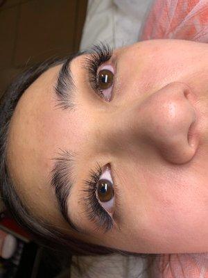 Eyelash extensions by Kate