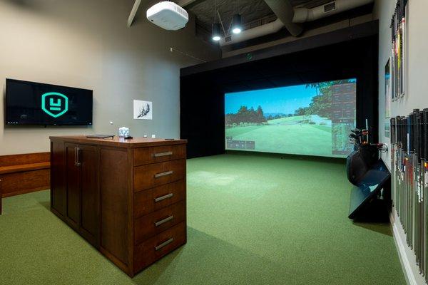 Beautiful golf bays designed by UGP to create the most incredible learning environment