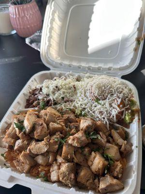 Chicken burrito bowl