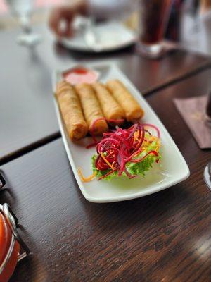 5. Spring Rolls (Vegan)