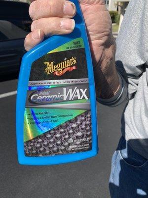 Meguire's Hybrid Ceramic Spray Wax