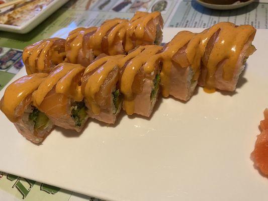 Tiger Roll & Eel Avocado.