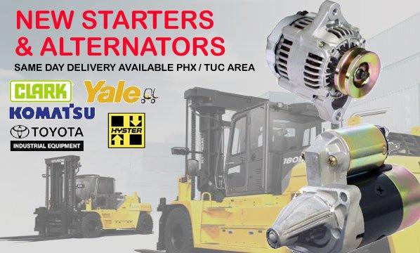 Forklift-Alternators-Starters