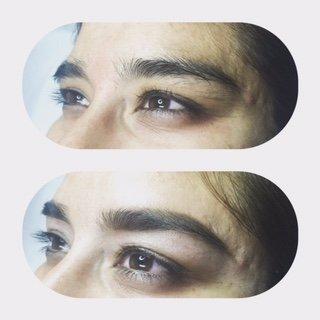 Brow shaping by Natalia